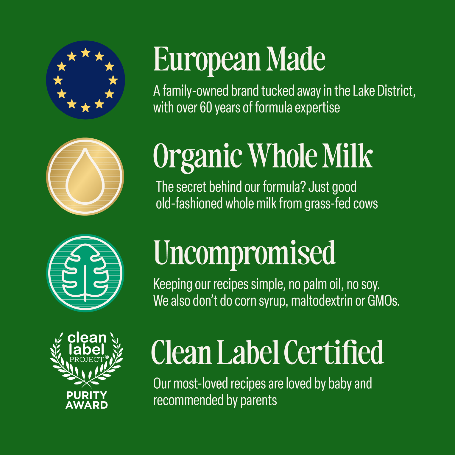 Organic Infant Formula 28.2oz (0-12 months)