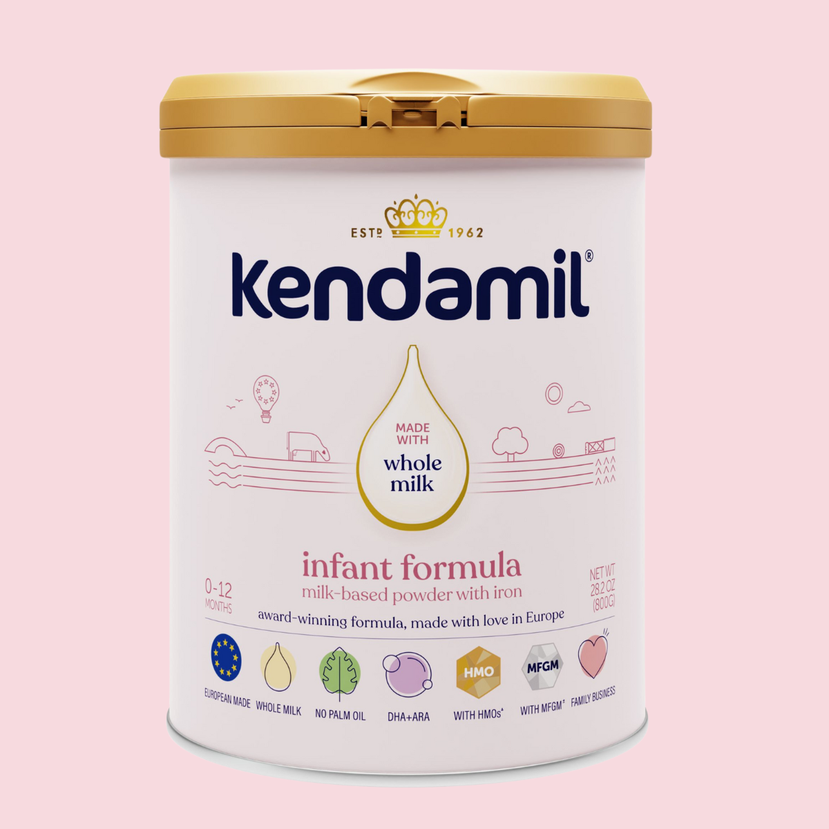 First Infant Milk | Newborn Milk | Best Baby Milk | Kendamil