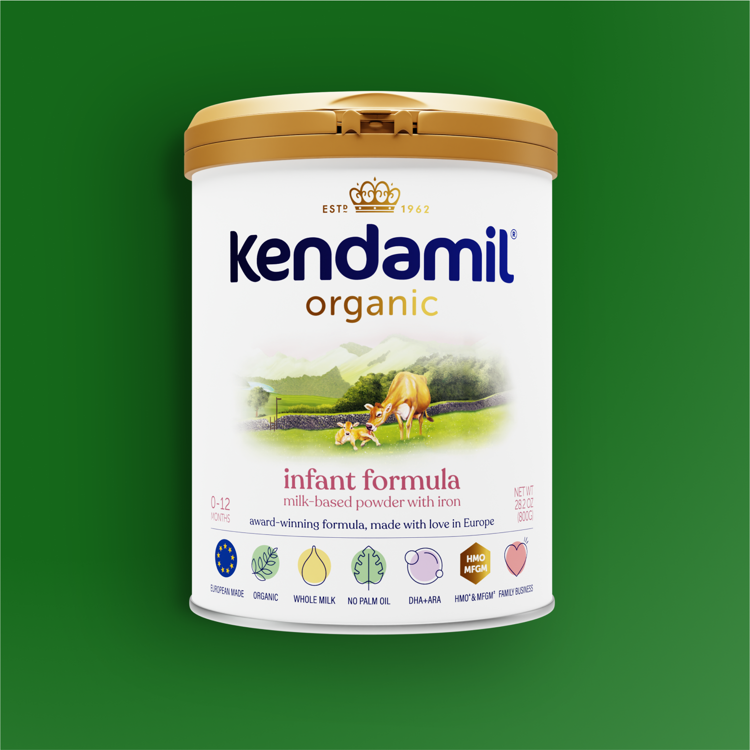 Organic Infant Formula 28.2oz (0-12 months)