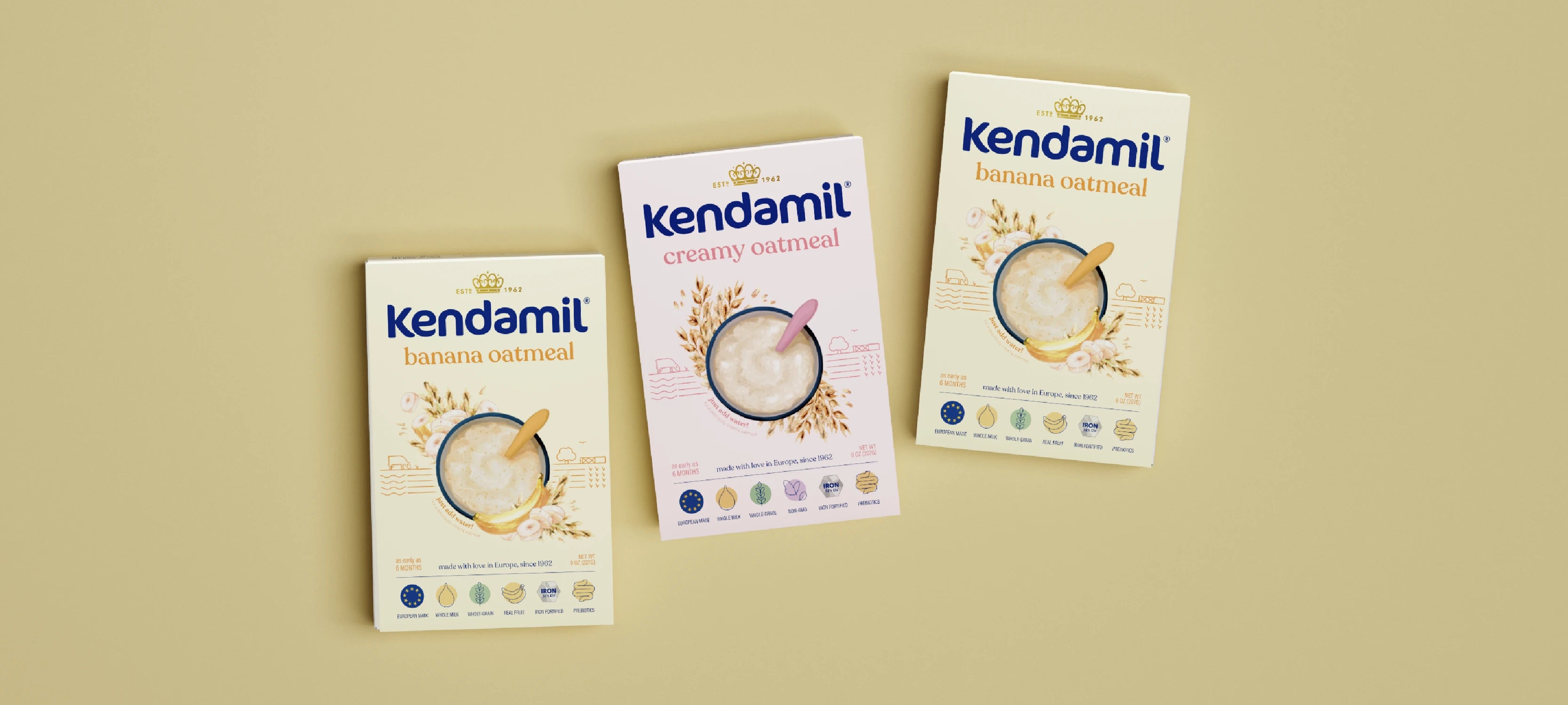Kendamil Creamy Porridge For Your Baby 6+months 150g