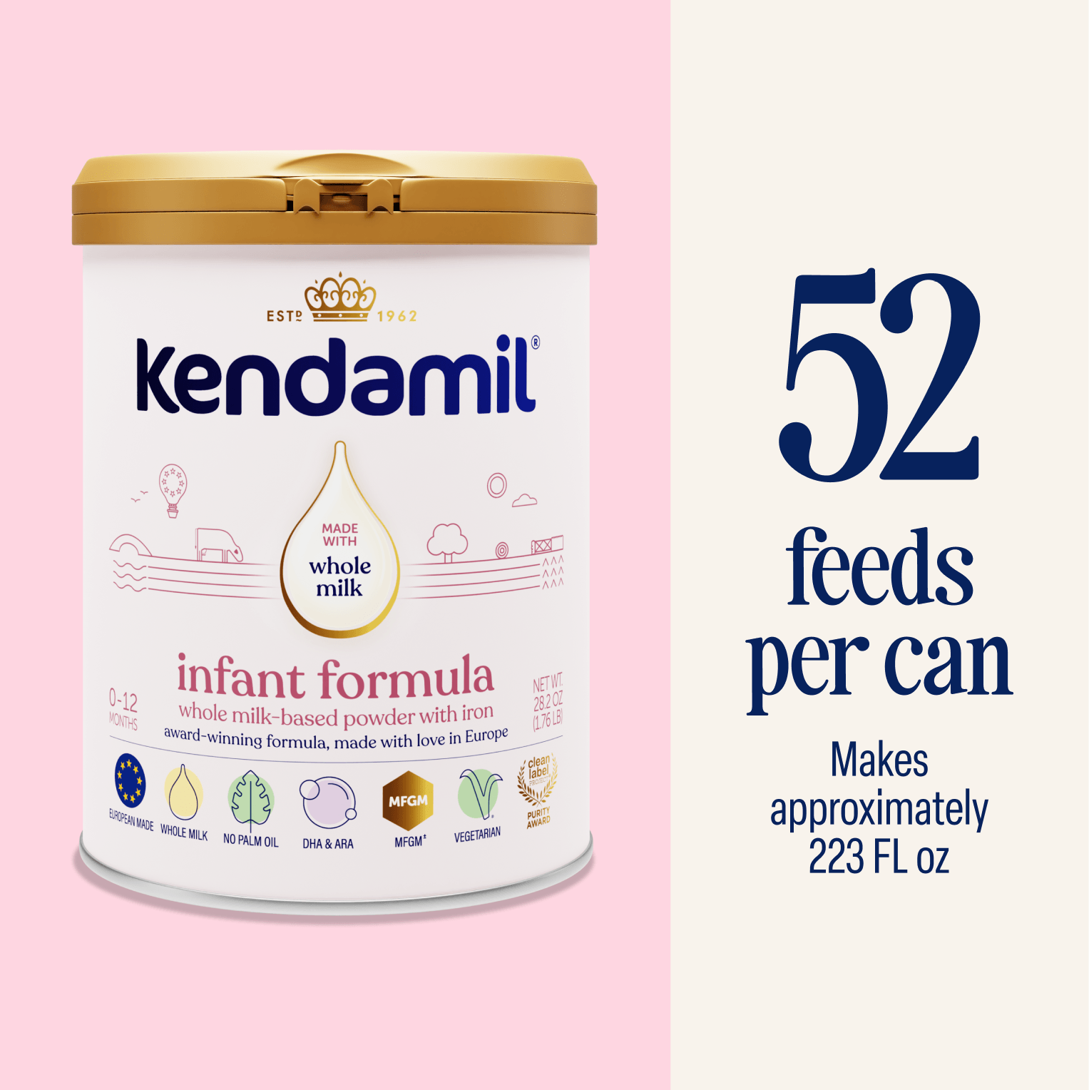 Classic Infant Formula 28.2oz (0-12 months)