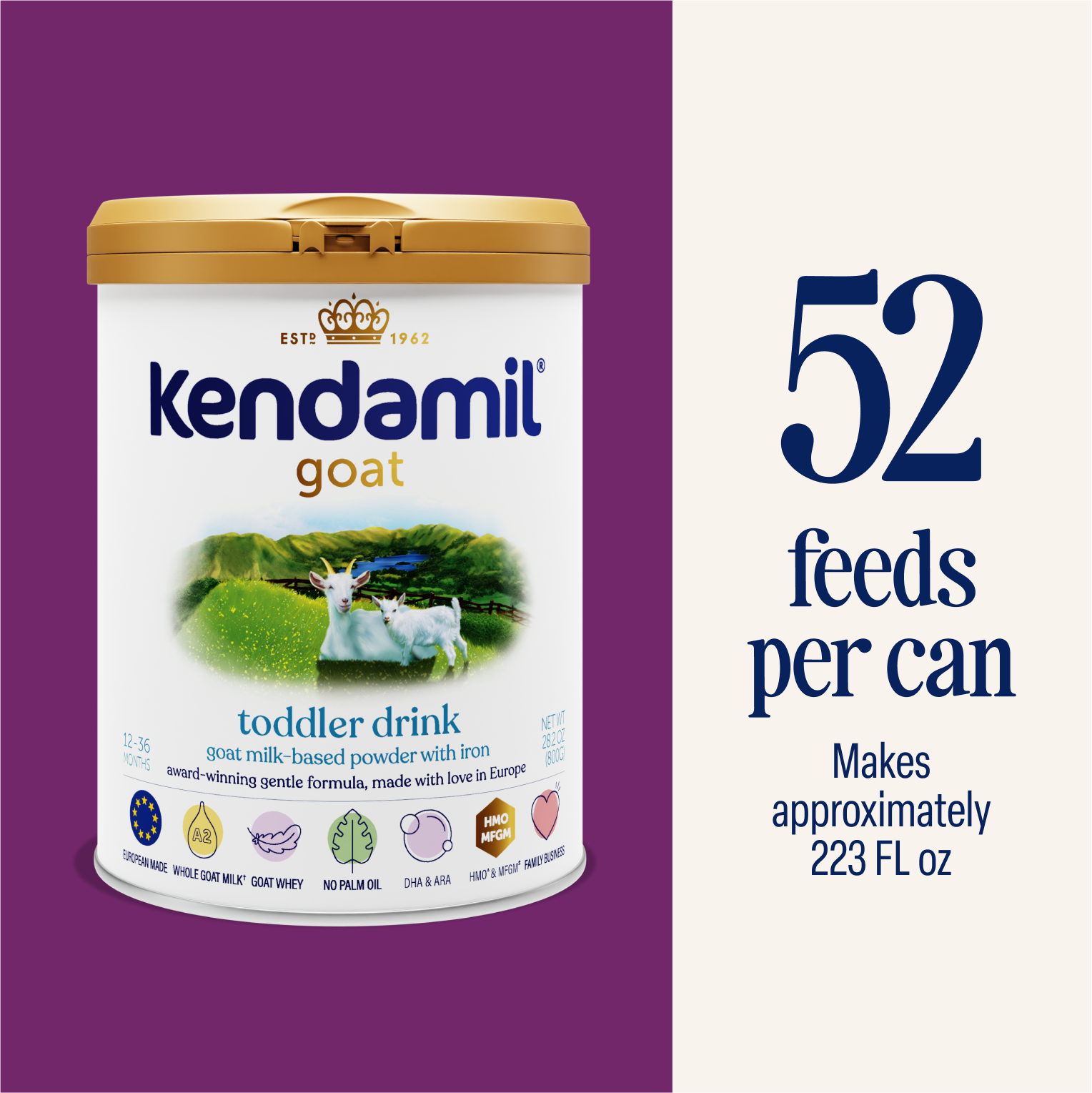 Goat Toddler Formula 28.2oz (12 - 36 months)